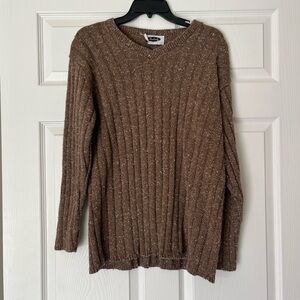 Absolutely Creative Cotton V-Neck Sweater
